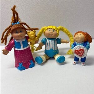 Cabbage Patch Kids Figurine Set of 3